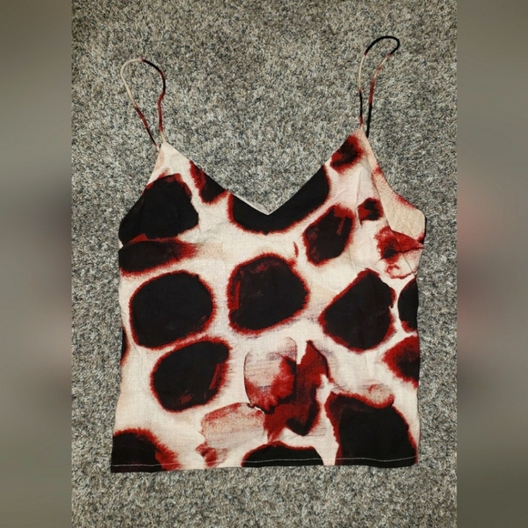 ASOS| Linen Camisole Tank Top - Picture 1 of 5